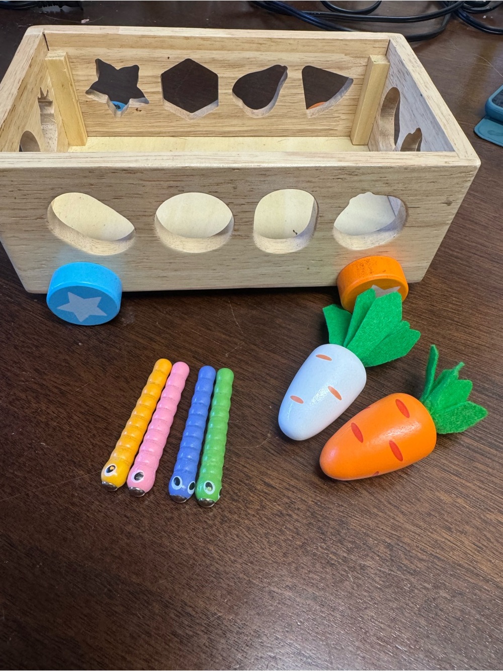 Montessori Farm HarvestCart replacement parts missing pieces carrot and worm